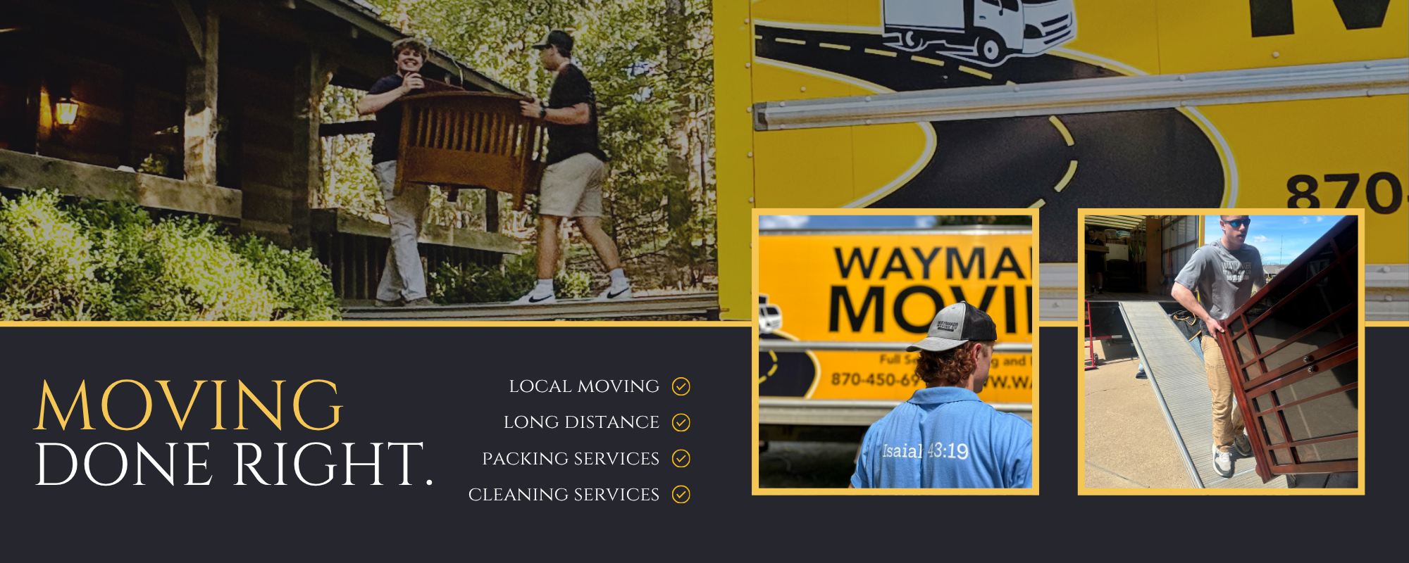 moving company collage